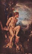 Gustave Moreau Prometheus oil